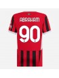 AC Milan Tammy Abraham #90 Domácí Dres pro Dámské 2024-25 Krátký Rukáv